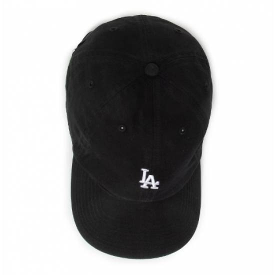 Кепка-бейсболка 47 Brand Mlb Los Angeles Dodgers Base Runner Cap (B-BSRNR12GWS-BKA)