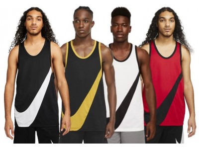 Баскетбольна майка Nike Dri-FIT Men's Basketball Crossover Jersey (артикул DH7132)