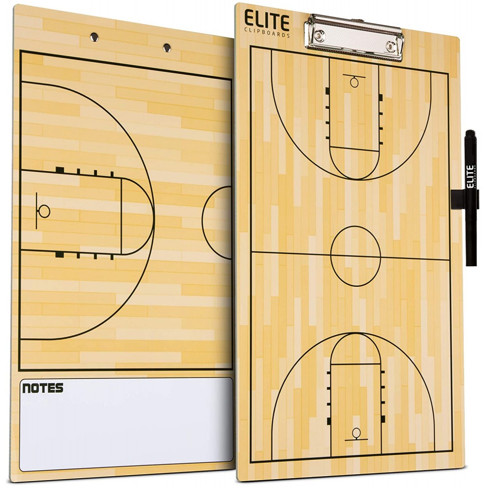 Дошка тренерська баскетбольна тактична Elite Basketball Coaching Board 23х38 см