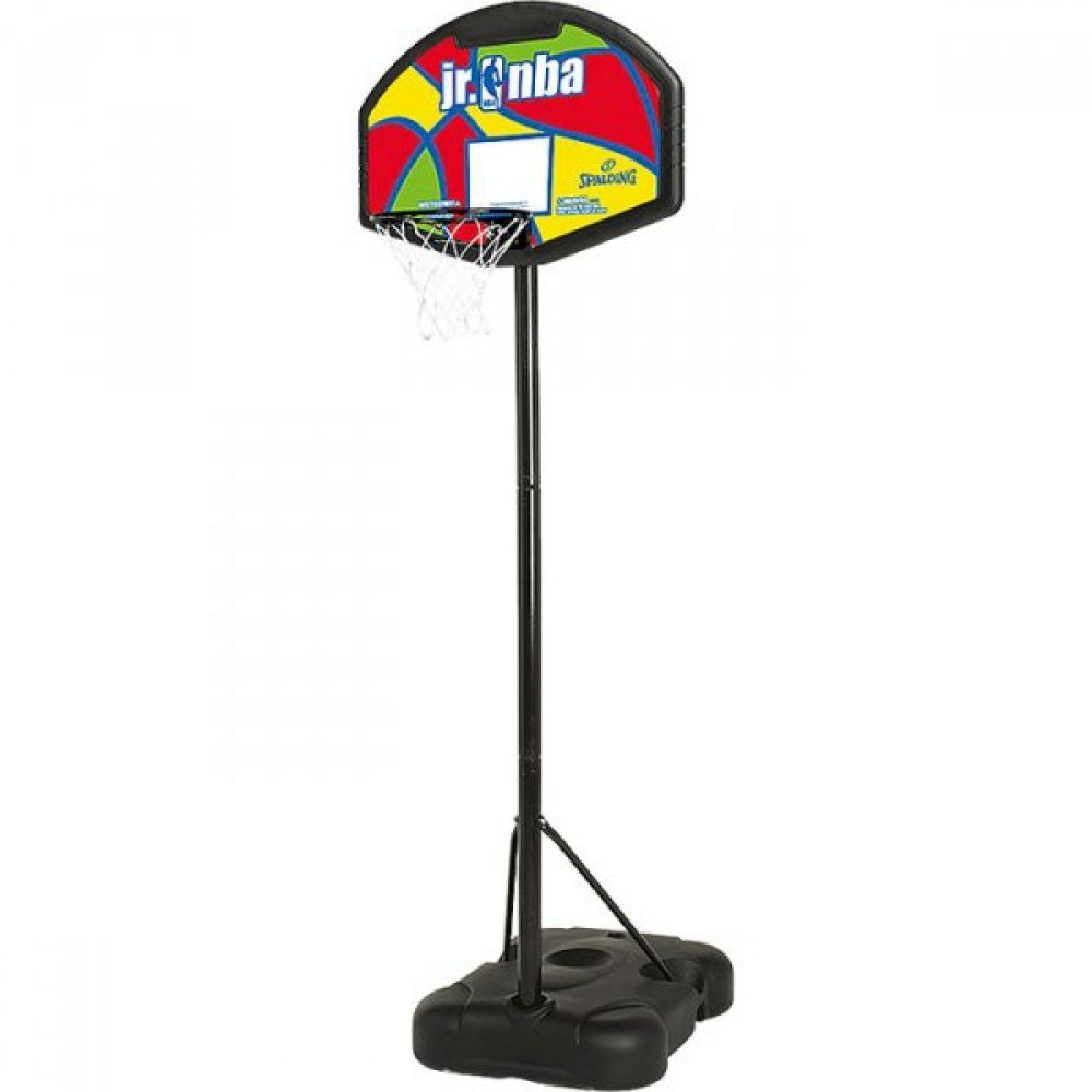 Баскетбольна стійка Spalding Junior series Basketball Hoop 137-198 см регульована пересувна мобільна (3001696011132)