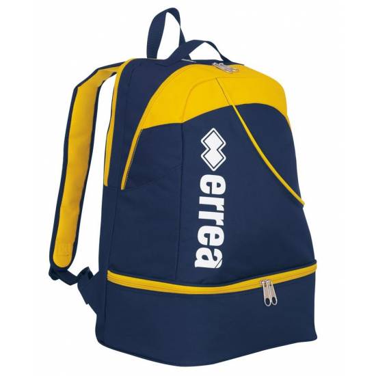 Рюкзак спортивний Errea Lynos з нижнім відділенням для взуття т.-синій-жовтий (EA1A0Z)