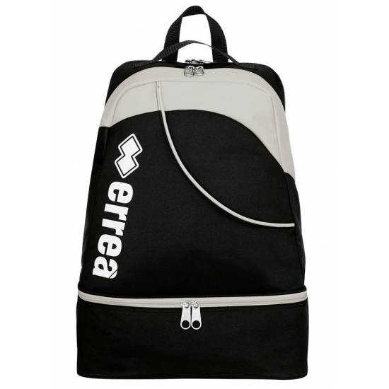 Рюкзак спортивний Errea Lynos з нижнім відділенням для взуття чорно-сірий (EA1A0Z)