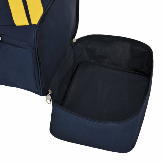 Рюкзак спортивний Errea Idris Zaino з відділенням для взуття т-синій з жовтим (FA0D0Z)