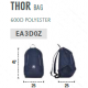Рюкзак спортивний Errea Thor 29 л з відділенням для взуття-м'яча т-синій (EA2A0Z)
