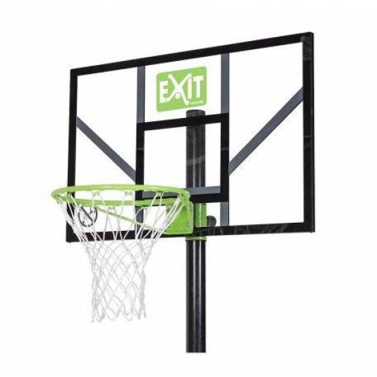 Стійка баскетбольна EXIT Comet green-black 230-305 см пересувна на колесах регульована (46.65.10.00)