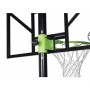 Стійка баскетбольна EXIT Comet green-black 230-305 см пересувна на колесах регульована (46.65.10.00)