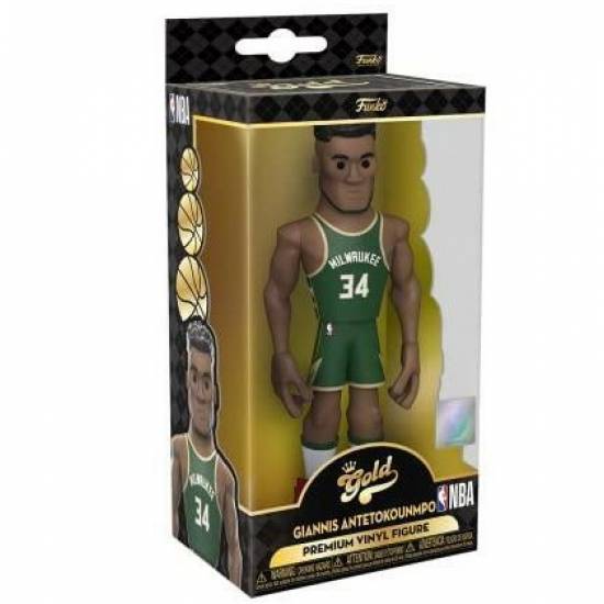 Іграшка-фігурка баскетболіста Funko Pop Gold NBA Milwaukee Bucks - Giannis Antetokounmpo (DRM220324)