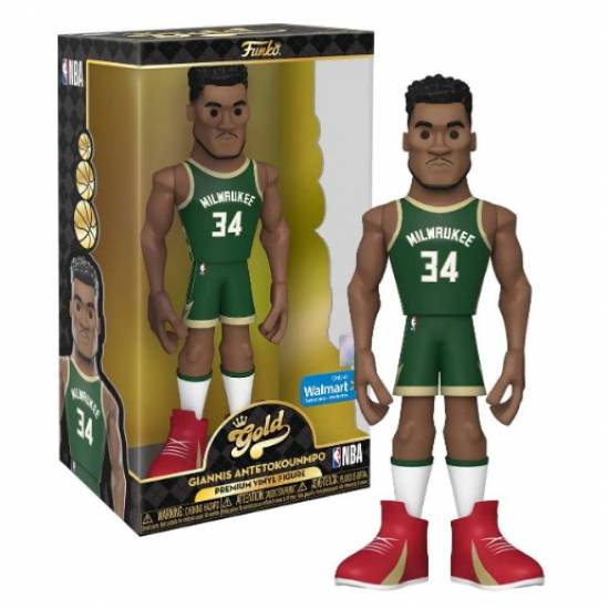Іграшка-фігурка баскетболіста Funko Pop Gold NBA Milwaukee Bucks - Giannis Antetokounmpo (DRM220324)