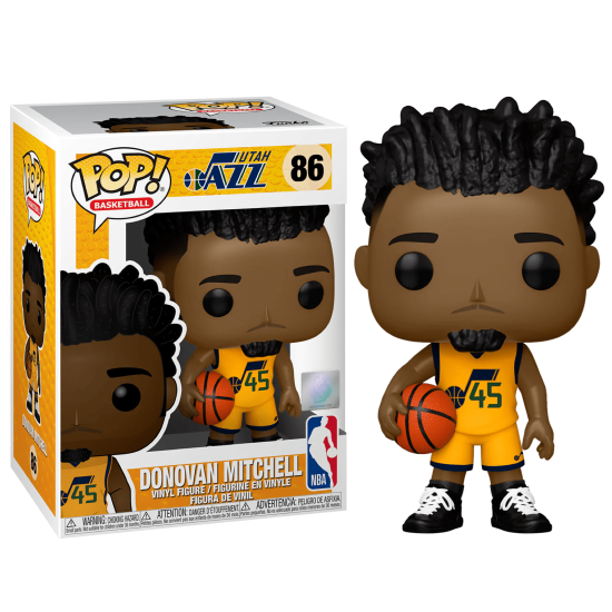 Іграшка-фігурка баскетболіста Funko Pop NBA Uta Jazz Donovan Mitchell (DRM220320.3)