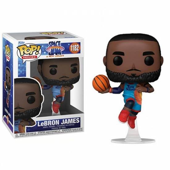 Іграшка-фігурка баскетбольна Funko POP Movies Space Jam 2 Lebron James Leaping (DRM220320.2)