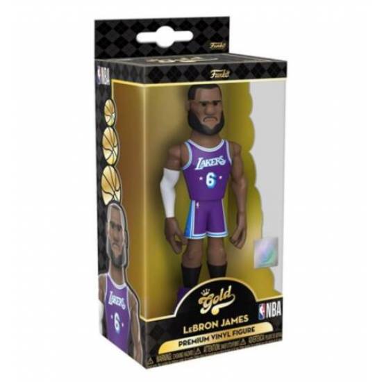 Іграшка-фігурка баскетболіста Funko Pop Gold NBA Lakers Lebron James (DRM220320)