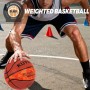 Важкий баскетбольний м'яч KUYOTQ Training Heavy Weight Control Basketball розмір 7 композитна шкіра