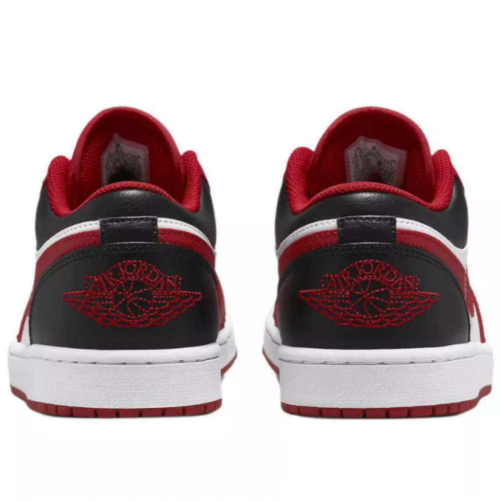 Кросівки Air Jordan 1 Low "Bulls" р. 46 баскетбольні та на кожен день (553558-163)
