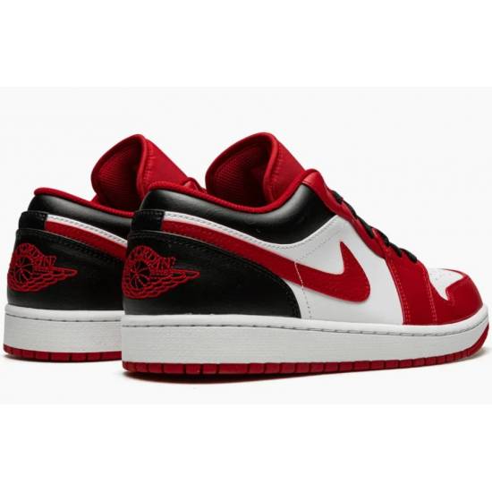 Кросівки Air Jordan 1 Low "Bulls" р. 46 баскетбольні та на кожен день (553558-163)