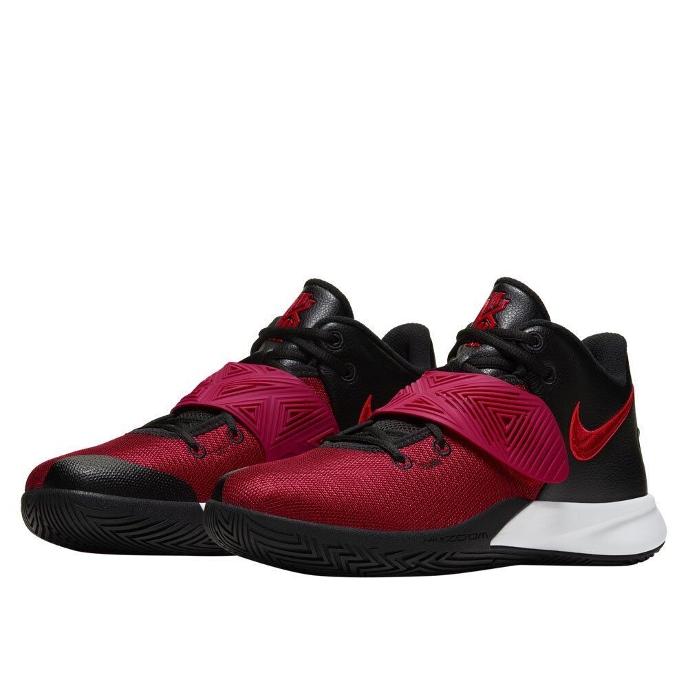 Кросівки баскетбольні Nike Kyrie Flytrap 3 розмір 44 (28 см) чорно-червоні (BQ3060-009)