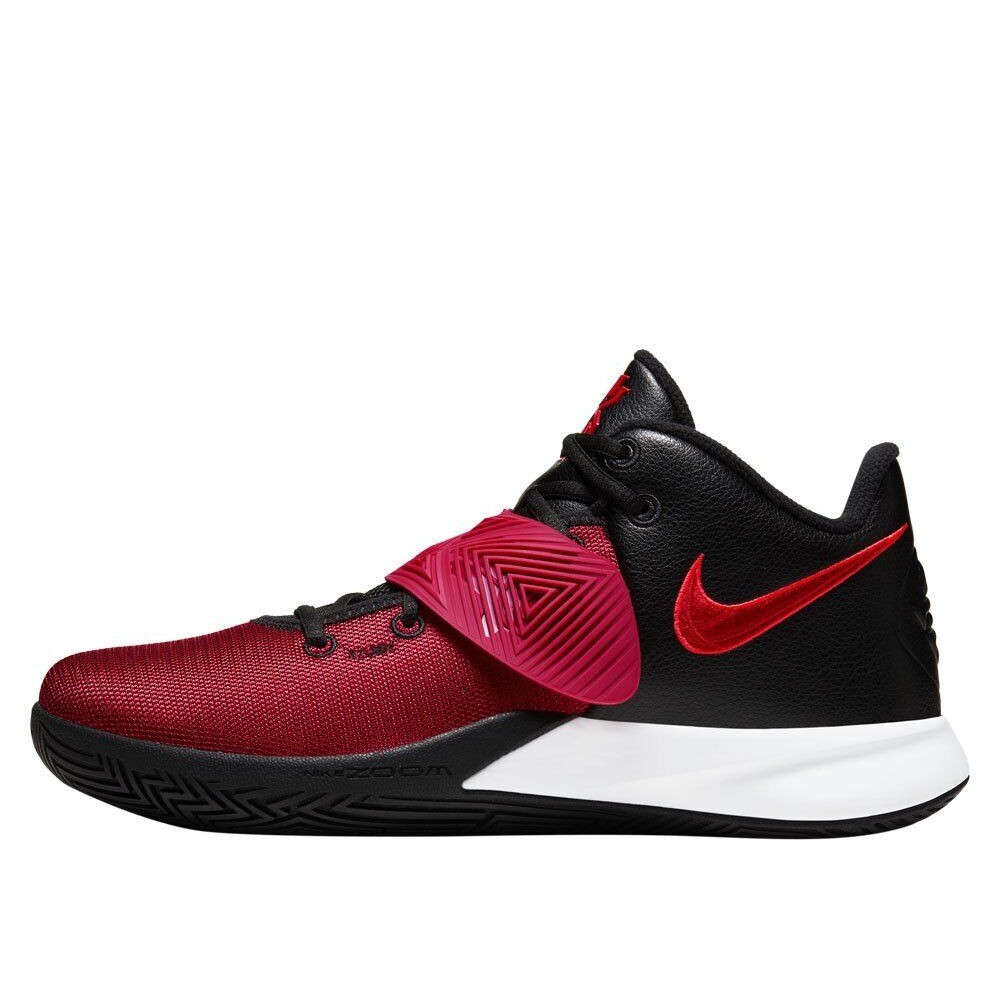 Кросівки баскетбольні Nike Kyrie Flytrap 3 розмір 44 (28 см) чорно-червоні (BQ3060-009)