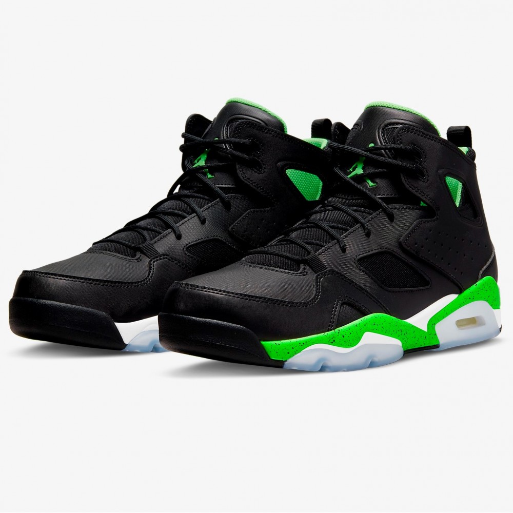 Кросівки баскетбольні Jordan Flight Club '91 'Black Green Strike' (DC7329-003)