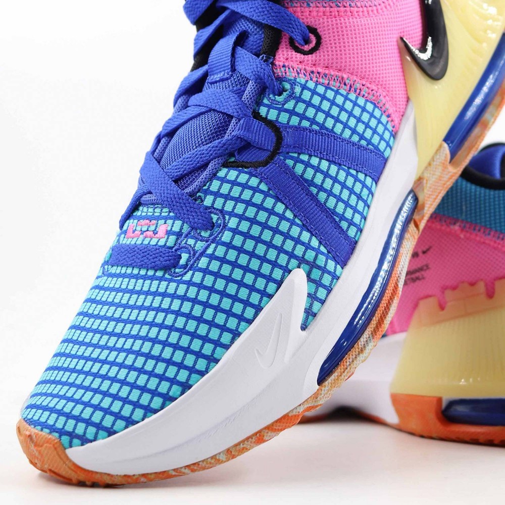 Кросівки баскетбольні Nike LeBron Witness 7 VII Multi Color Basketball Shoes (DM1123-400)
