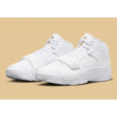 Кросівки баскетбольні Jordan Zion 2 White Metallic Gold Basketball Shoes (DQ7688-170)