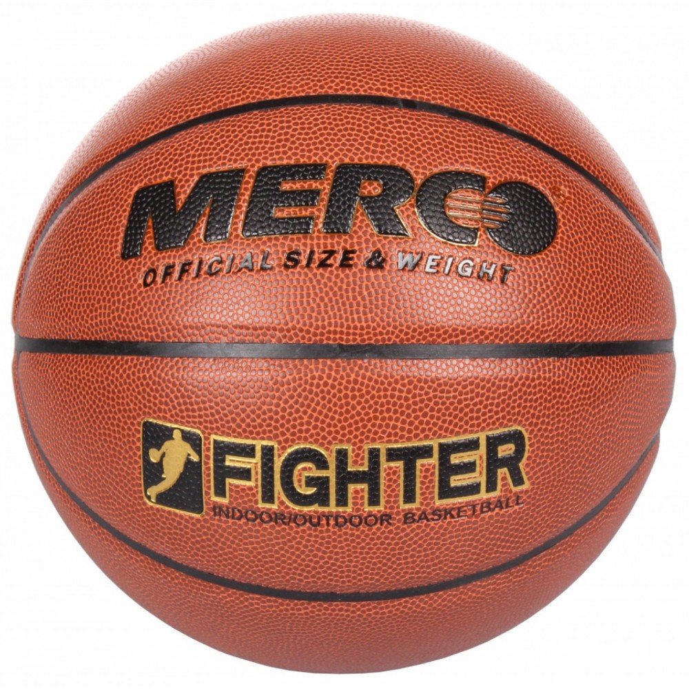 М'яч баскетбольний Merco Fighter Basketball композитна шкіра (ID36941)