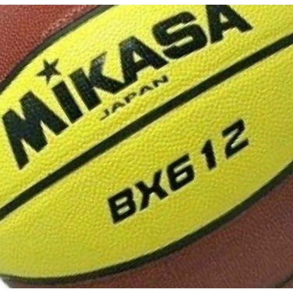 М'яч баскетбольний Mikasa розмір 6 композитна шкіра для вулиці-залу (BX612)
