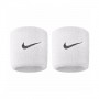 Напульсники Nike Swoosh Wristbands 2 шт. (1 пара) для спорту, ігор, тренувань білі (N.NN.04.101.OS) 