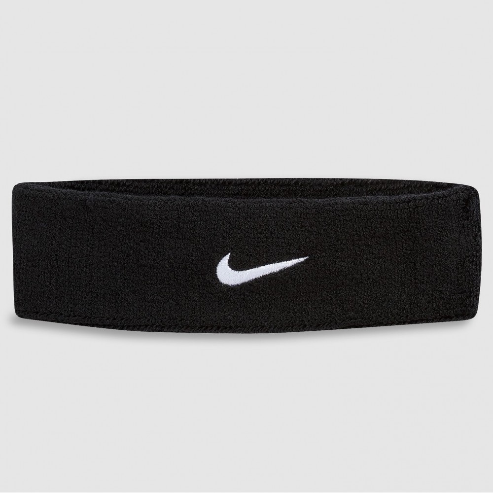 Пов'язка на голову Nike Swoosh Headband чорна оригінал (N.NN.07.010.OS) 