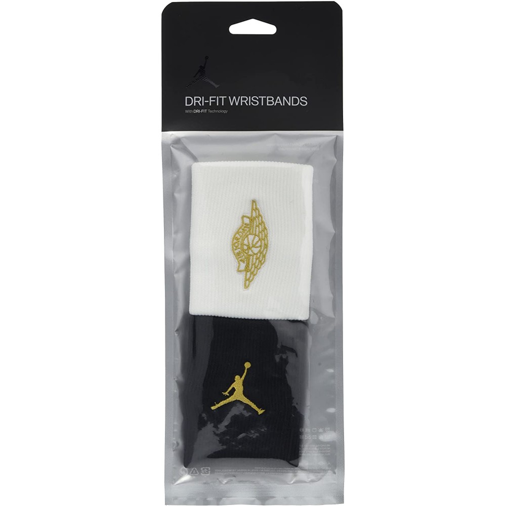 Напульсники баскетбольні Jordan Jumpman Wristbands 2 шт. (1 пара) для спорту, ігор, тренувань (J.KN.01.010.OS)
