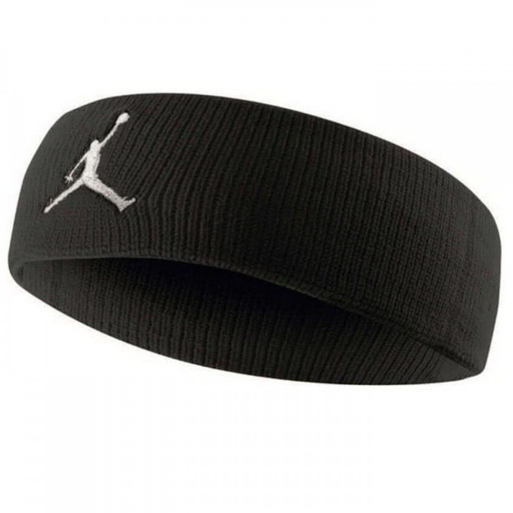 Пов'язка баскетбольна  на голову Jordan Dri-FIT Jumpman Headband чорна (J.JN.00.010.OS)