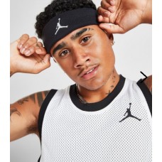 Пов'язка баскетбольна  на голову Jordan Dri-FIT Jumpman Headband чорна (J.JN.00.010.OS)