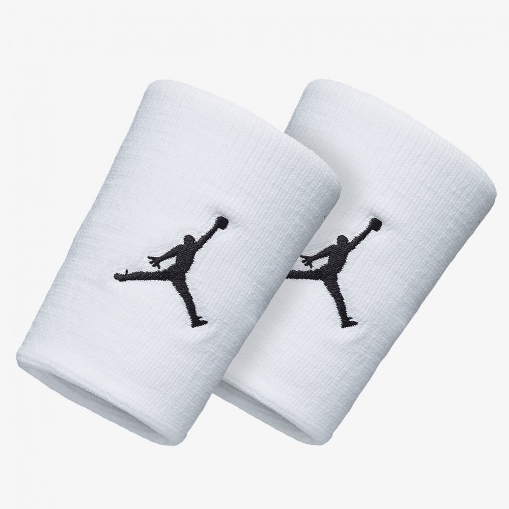 Напульсники баскетбольні Jordan Jumpman Wristbands 2 шт. (1 пара) для спорту, ігор, тренувань (J.KN.01.101.OS)