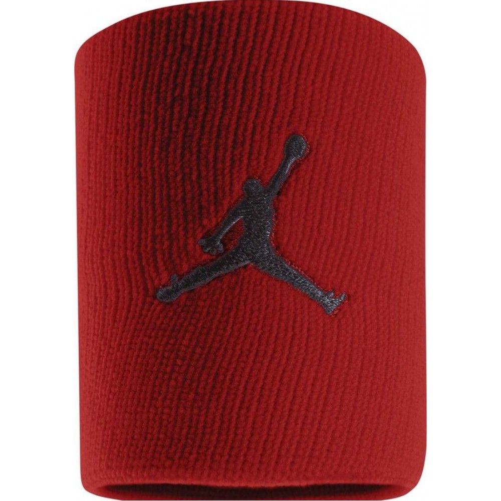Напульсник баскетбольний Jordan Jumpman Wristband Red 1 шт. для спорту, ігор, тренувань (J.KN.01.605.OS.1)