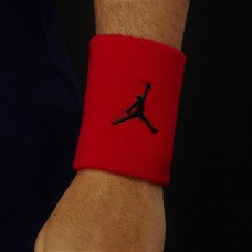 Напульсник баскетбольний Jordan Jumpman Wristband Red 1 шт. для спорту, ігор, тренувань (J.KN.01.605.OS.1)