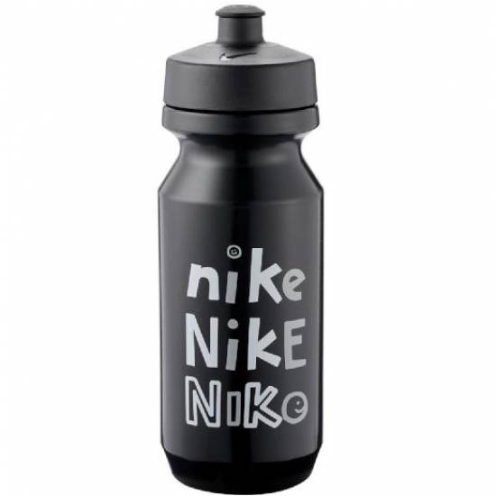 Пляшка для води Nike Big Mouth Bottle 2.0 22 oz чорна 650 мл (N.000.0043.073.22)