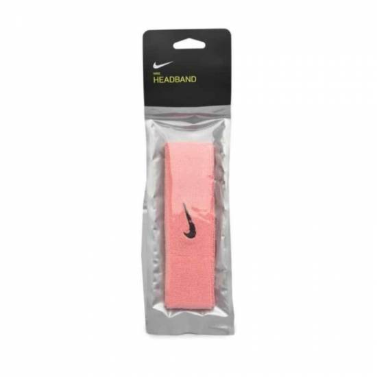 Пов'язка на голову Nike Swoosh Headband бавовна-поліестер-нейлон рожева (N.NN.07.677.OS) 