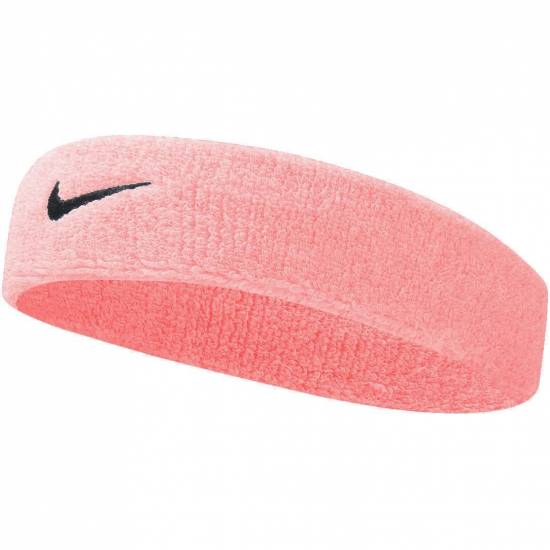 Пов'язка на голову Nike Swoosh Headband бавовна-поліестер-нейлон рожева (N.NN.07.677.OS) 
