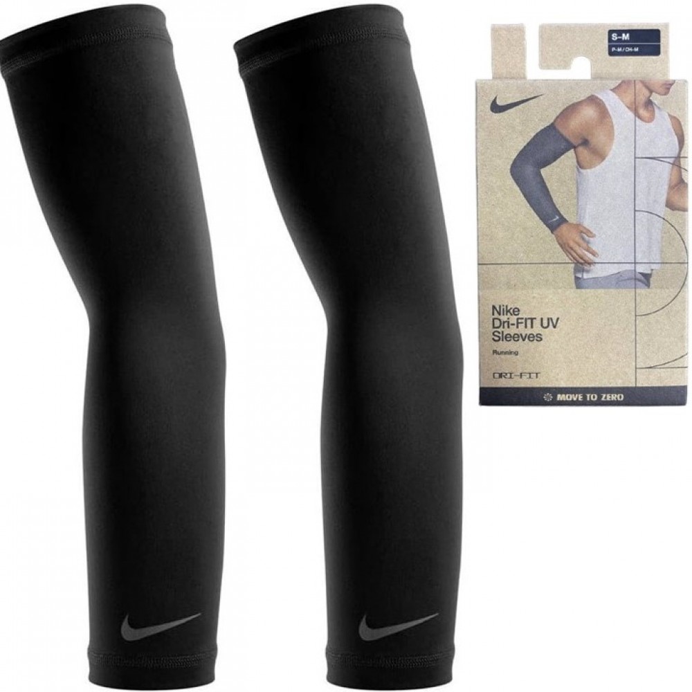 Рукава компресійні Nike Lightweight Sleeves 2 шт. спортивні тренувальні (N.100.4268.042)