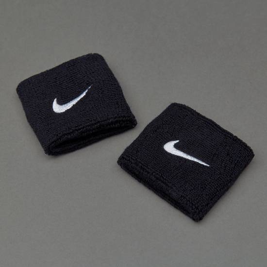 Напульсники Nike Swoosh Wristbands 2 шт. (1 пара) для спорту, ігор, тренувань темно-сині (N.NN.04.416.OS) 