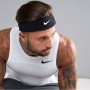 Пов'язка на голову Nike Swoosh Headband чорна оригінал (N.NN.07.010.OS) 