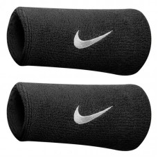Напульсники Nike Doublewide Wristbands 2 шт. (1 пара) для спорту, ігр, тренувань (NNN05-010) 