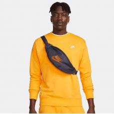 Сумка-бананка на пояс Nike Heritage Waistpack 3 л для зберігання дрібних предметів (DB0490-015)