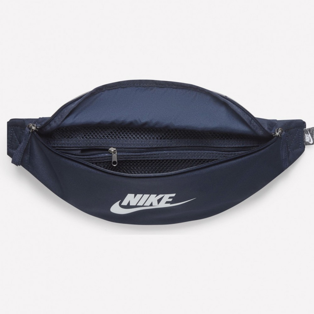 Сумка-бананка на пояс Nike Heritage Waistpack для зберігання дрібних предметів (DB0490-451)