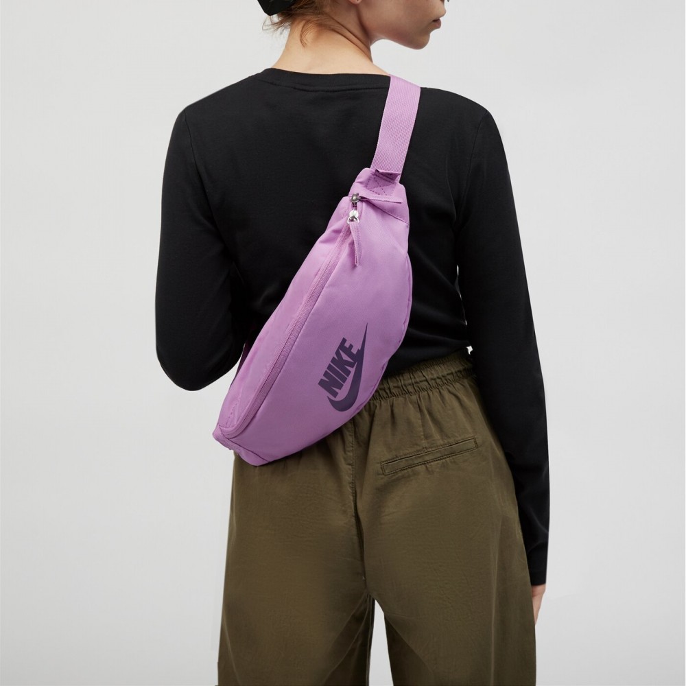 Сумка-бананка на пояс Nike Heritage Waistpack 3 л для зберігання дрібних предметів (DB0490-532)