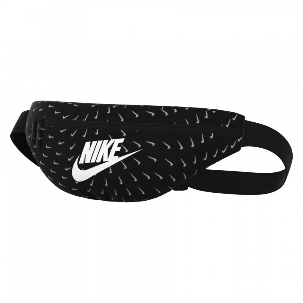 Сумка-бананка на пояс Nike Heritage Waistpack для зберігання дрібних предметів (DM2161-010)