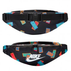 Сумка-бананка на пояс Nike Heritage Waistpack для зберігання дрібних предметів (DM2162-010)