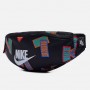 Сумка-бананка на пояс Nike Heritage Waistpack для зберігання дрібних предметів (DM2162-010) Сумка-бананка на пояс Nike Heritage Waistpack для зберігання дрібних предметів (DM2162-010)