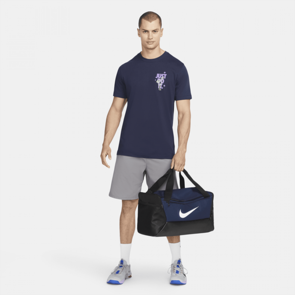 Сумка спортивна Nike Brasilia Duffel Bag 41 л для тренувань та спорту (DM3976-410)