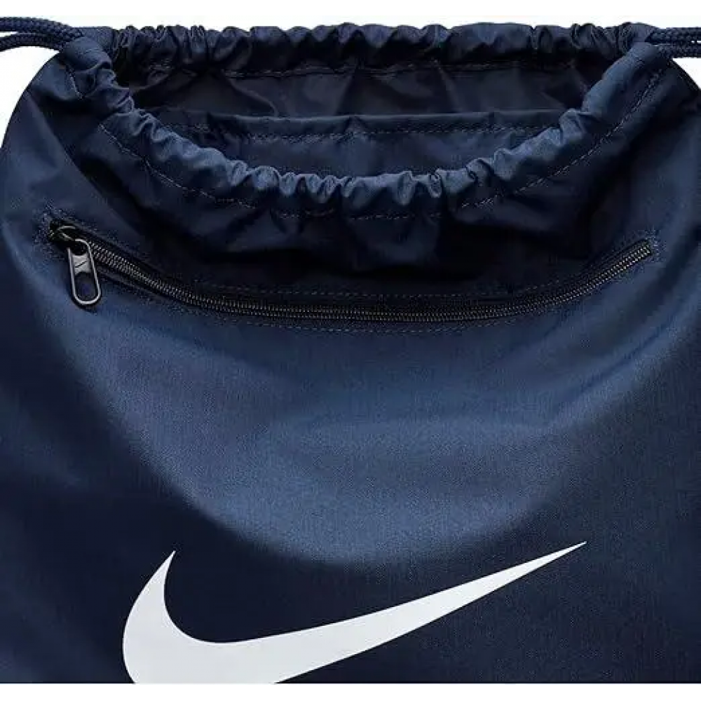 Рюкзак-мішок Nike Brasilia 9.5 Training Gym Sack 18 л спортивний (DM3978-410)