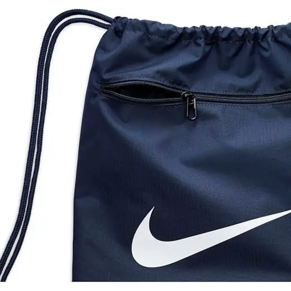 Рюкзак-мішок Nike Brasilia 9.5 Training Gym Sack 18 л спортивний (DM3978-410)