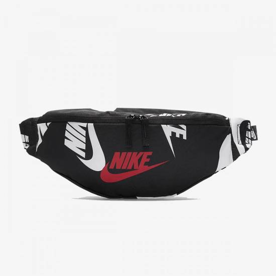 Сумка-бананка на пояс Nike Heritage Hip Pack 3 л для зберігання дрібних предметів (DQ5930-010) Сумка-бананка на пояс Nike Heritage Hip Pack 3 л для зберігання дрібних предметів (DQ5930-010)